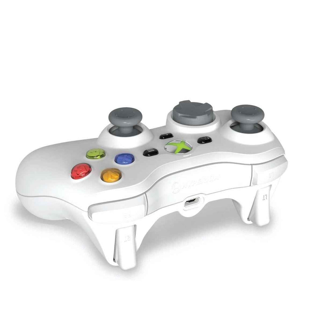 White Wired Gaming Controller with 3.5MM Audio Jack F2958