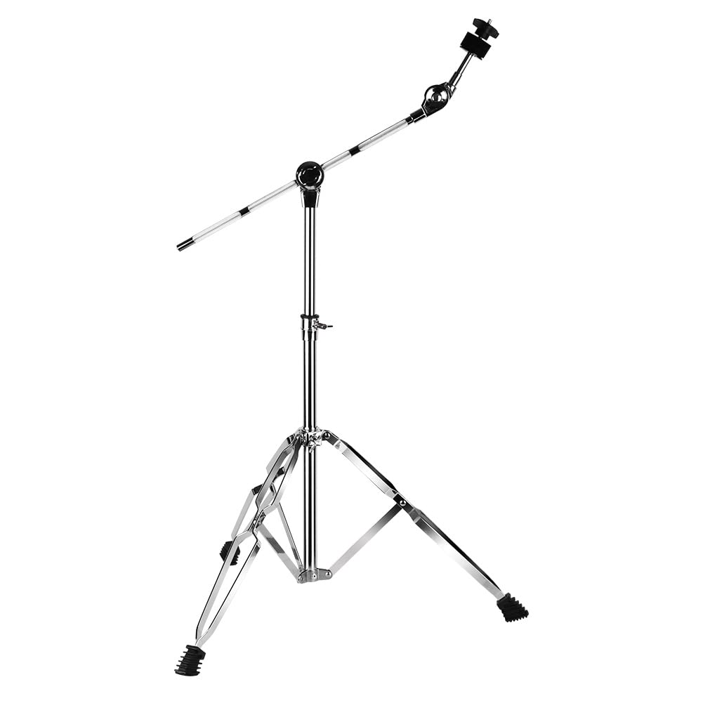 Adjustable Boom and Straight Cymbal Stand with Drum Sticks Holder A26742