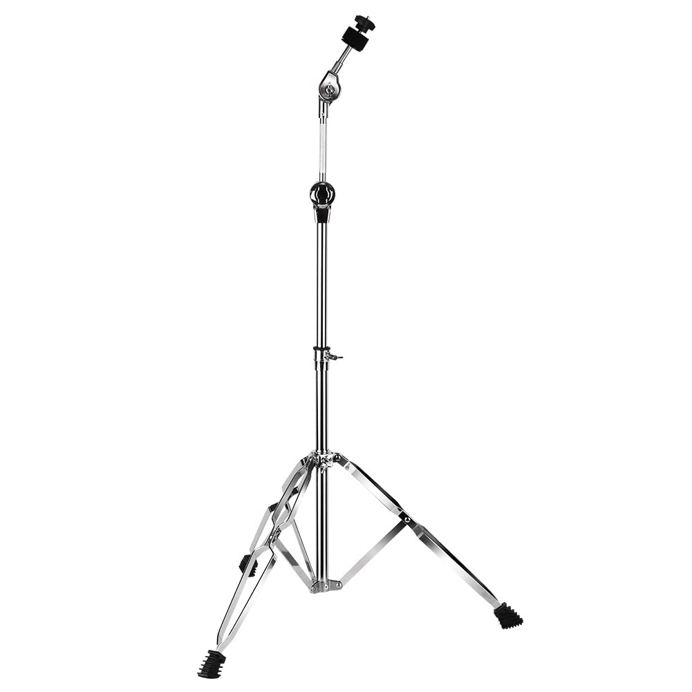 Adjustable Boom and Straight Cymbal Stand with Drum Sticks Holder A26742
