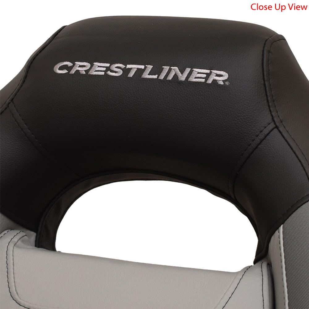 Black Gray Boat Helm Seat I3367