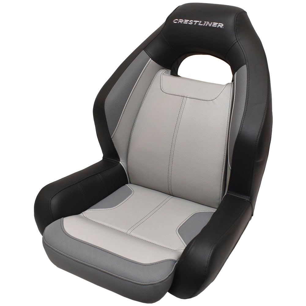 Black Gray Boat Helm Seat I3367