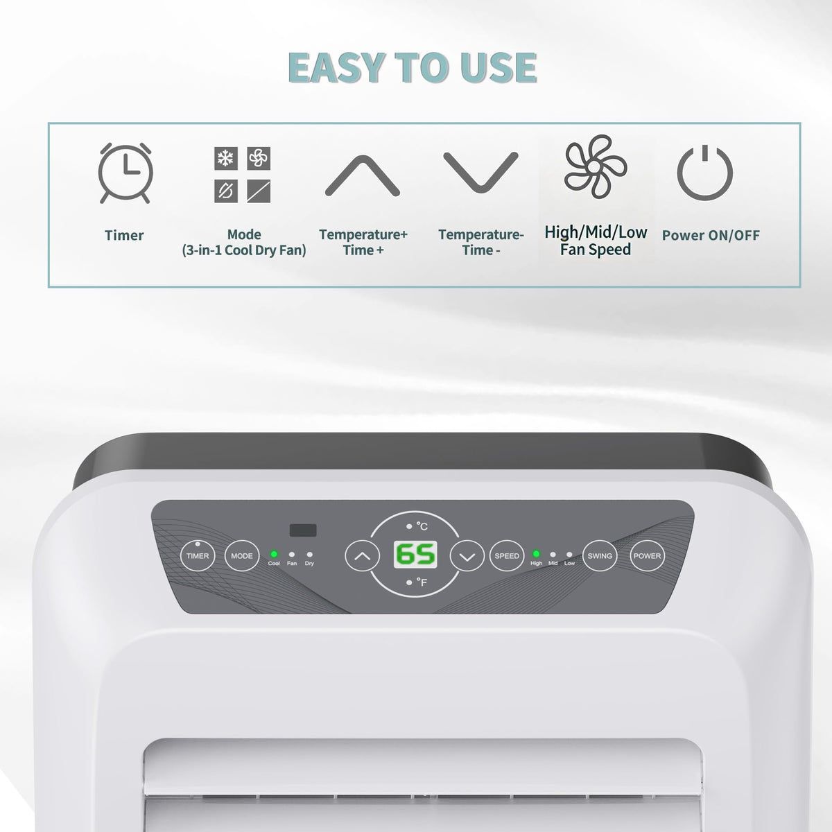 10,000 BTU Portable Air Conditioner F4707