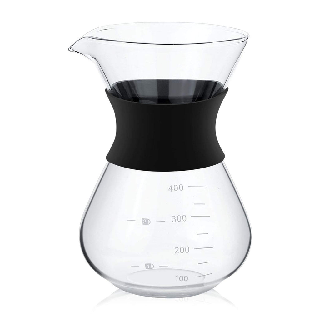 Pour Over Coffee Maker, Paperless Glass Dripper 400ML E7220