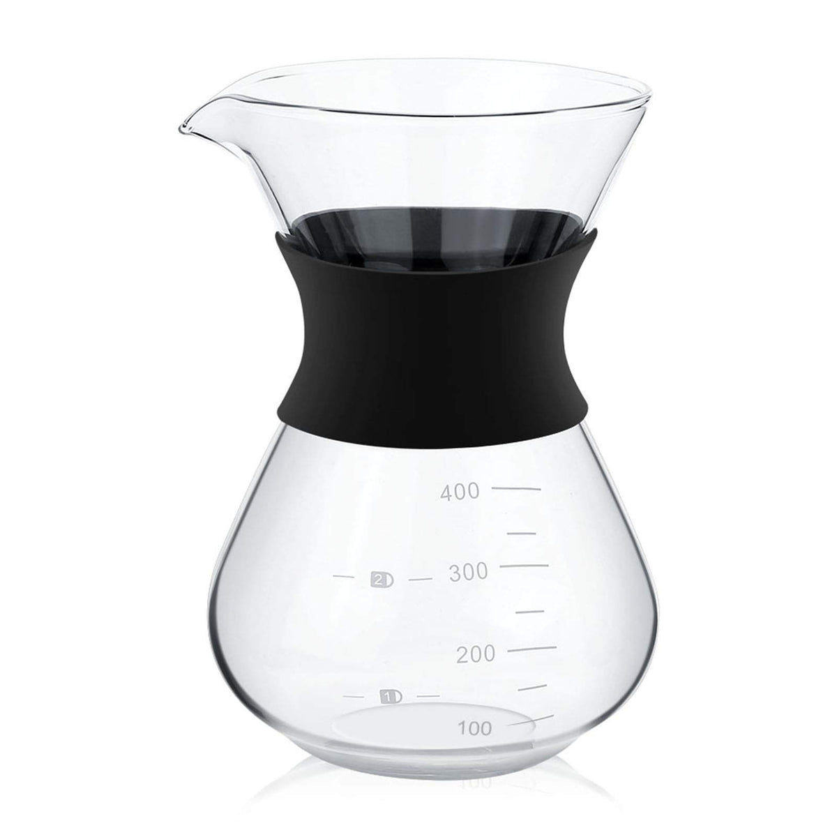 Pour Over Coffee Maker, Paperless Glass Dripper 400ML E7220