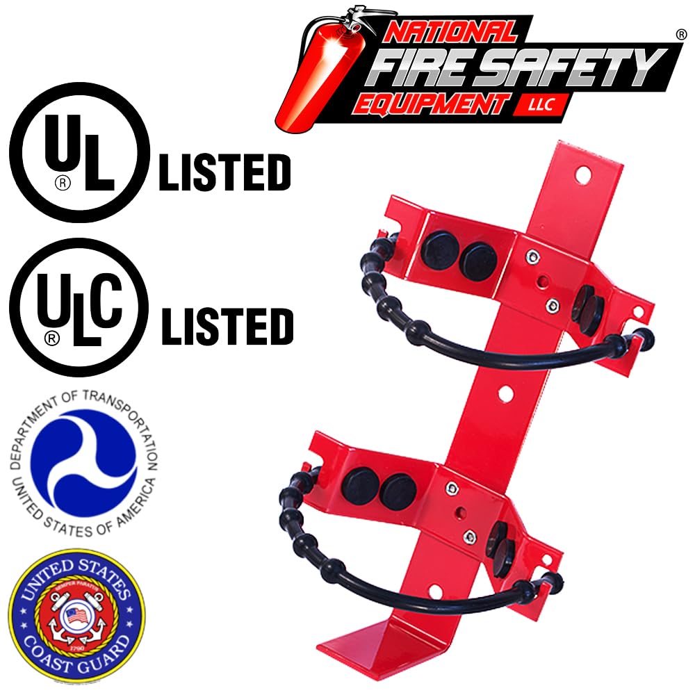 2.5 Lb And 5 Lb Marine Fire Extinguisher Mounting Bracket W987