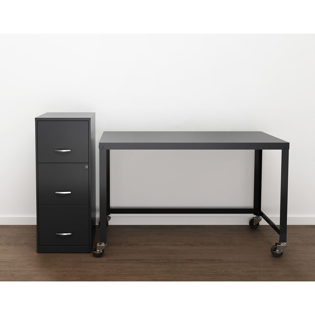 3 Drawer Locking Letter-Size Steel Filing Cabinet U469
