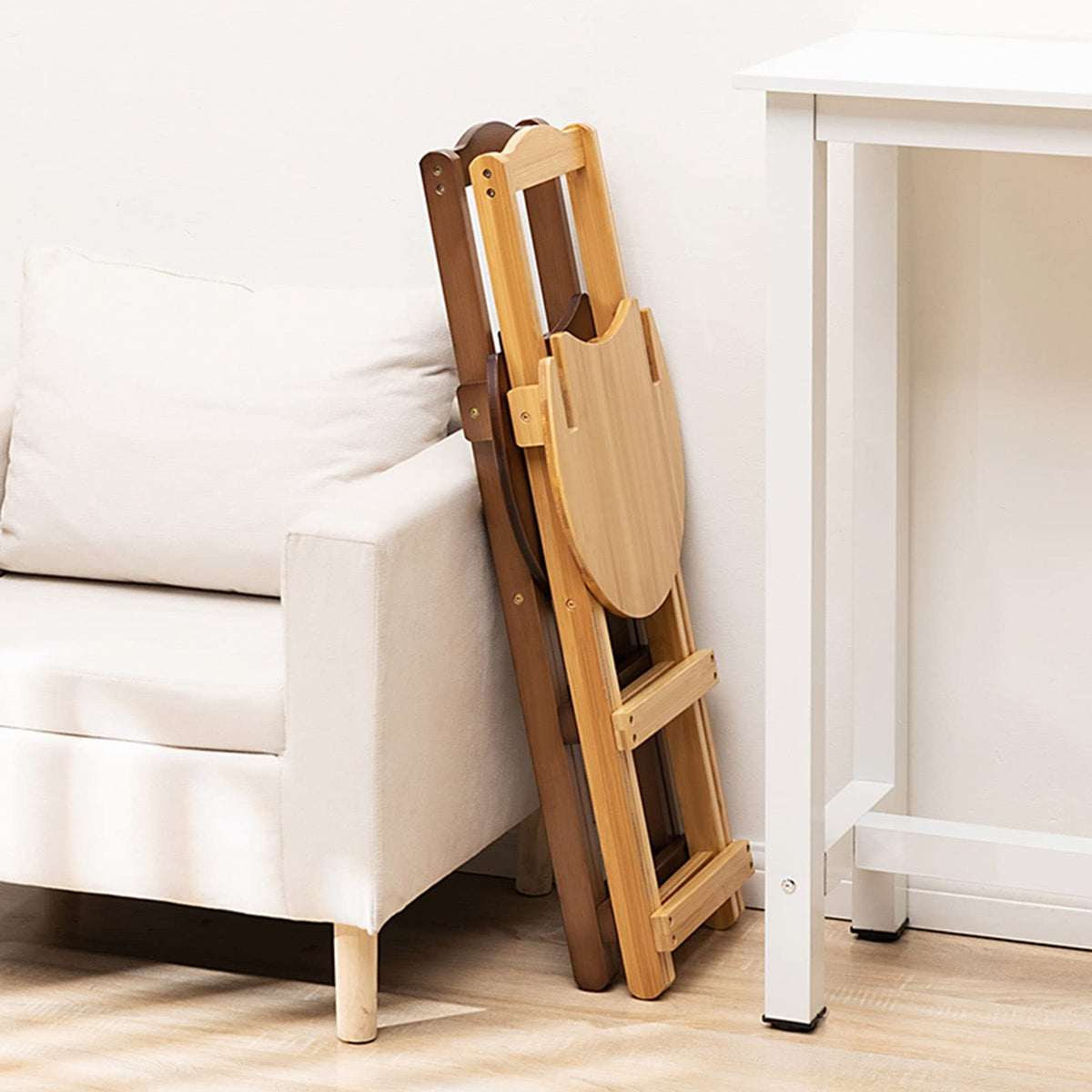Folding Bar Stool Bamboo Kitchen Stools A9175