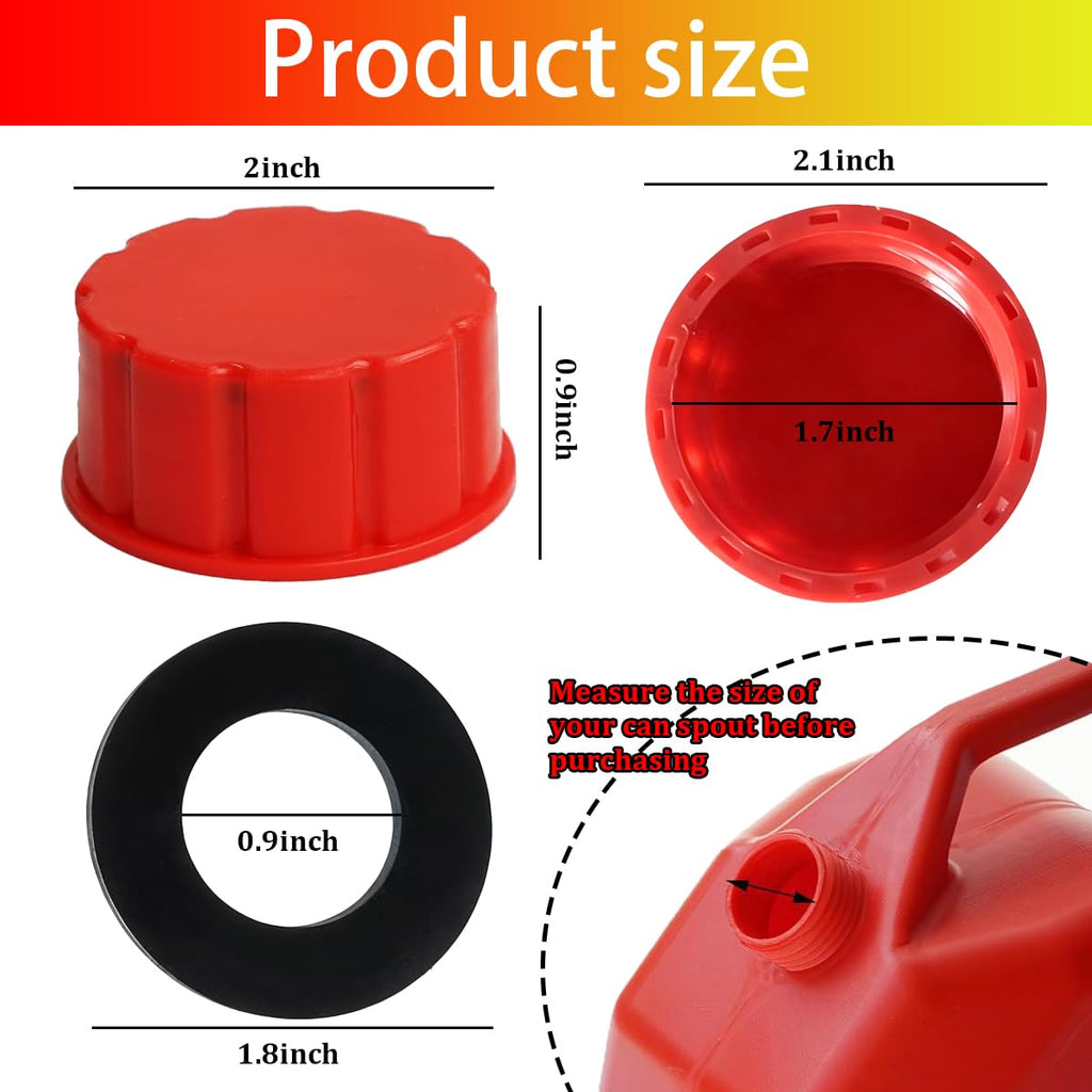 5 Gallon Gas Can Cap 4PCS Z23024
