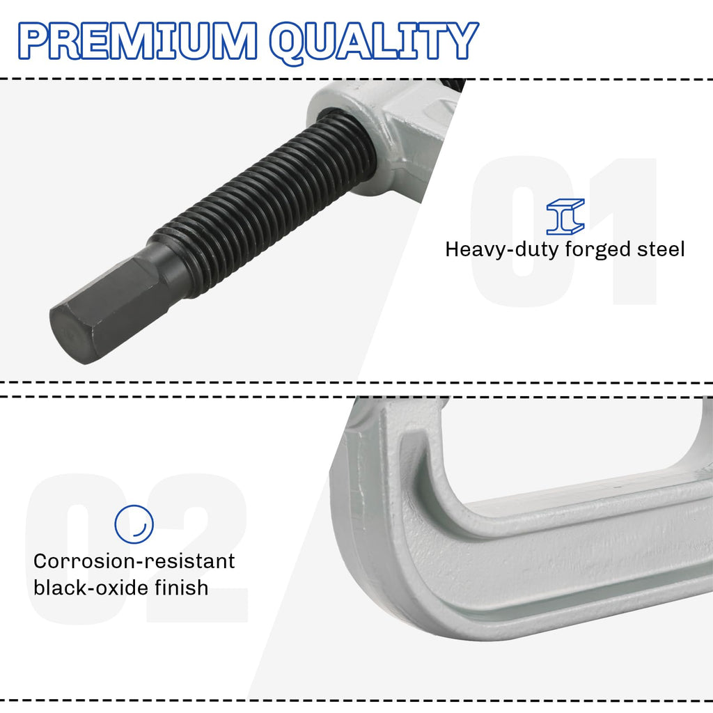 Heavy Duty Ball Joint Press and U Joint Removal Tool Kit L48371