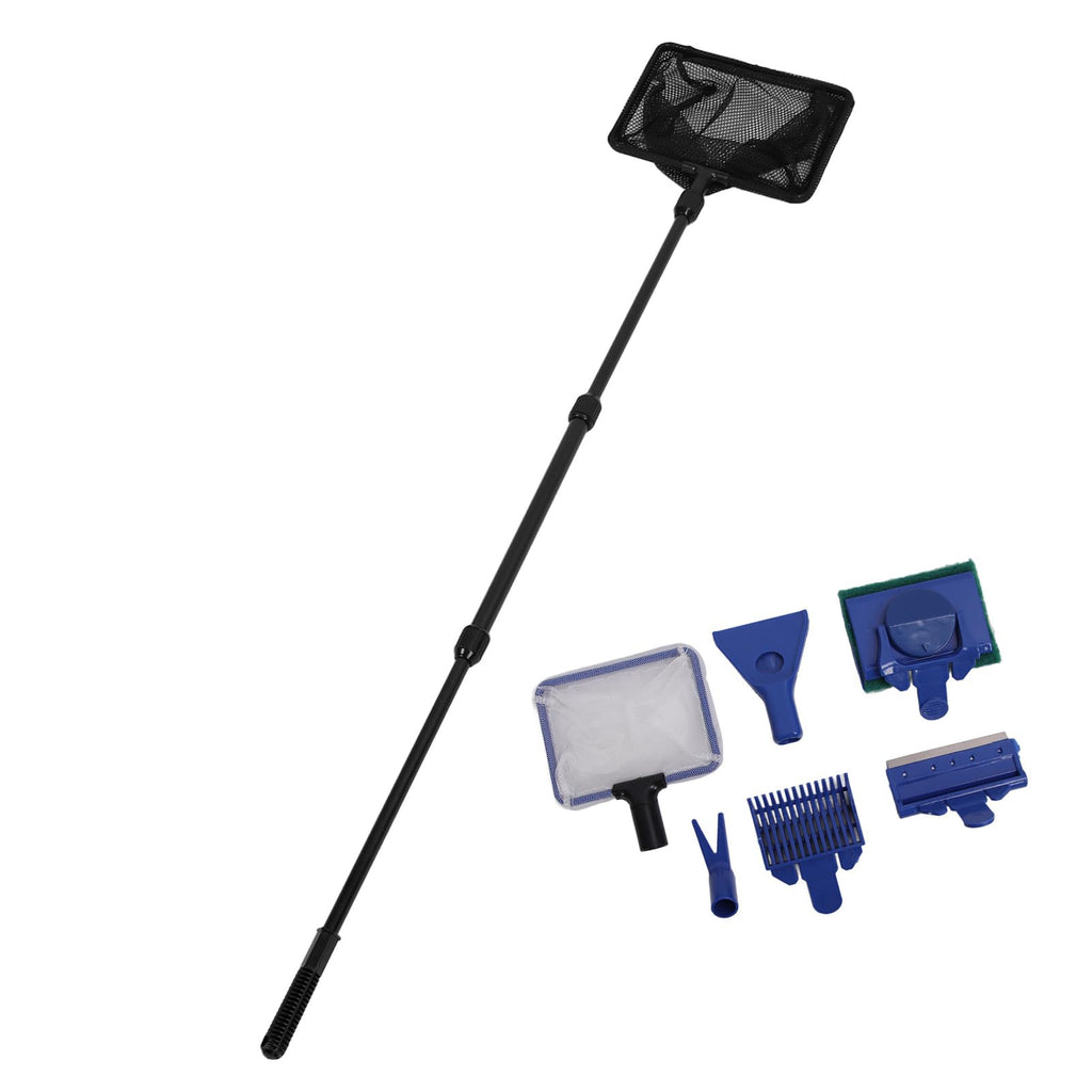 5 in 1 Telescopic Aquarium Cleaning Tool Kit X315942