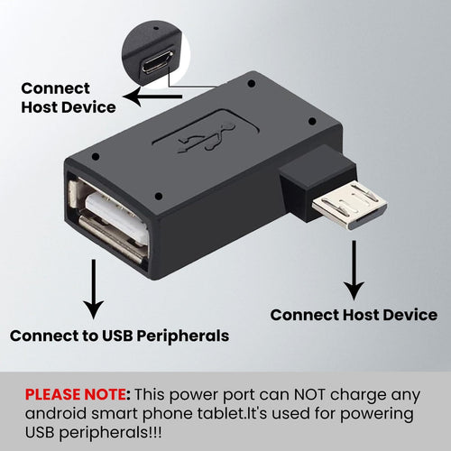 3 Pack Micro USB to USB OTG Cable Adapter E3832