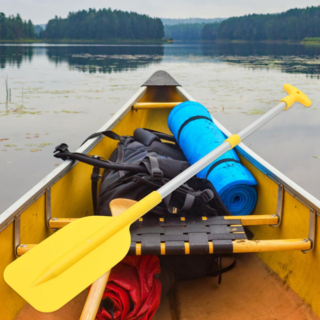 Telescopic Kayak Paddle 2Pcs Plastic Aluminum Canoe Oar O265