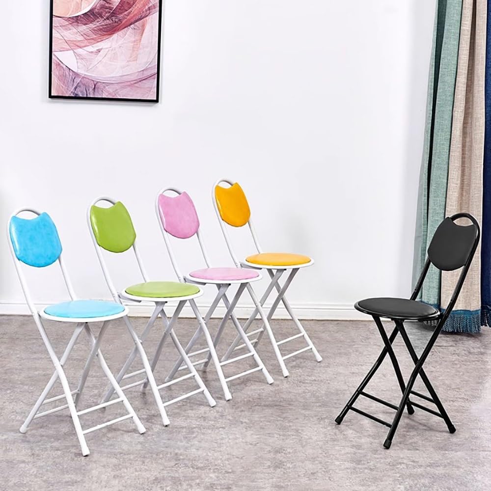 Folding Bar Stool with Padded Cushion Back G5838