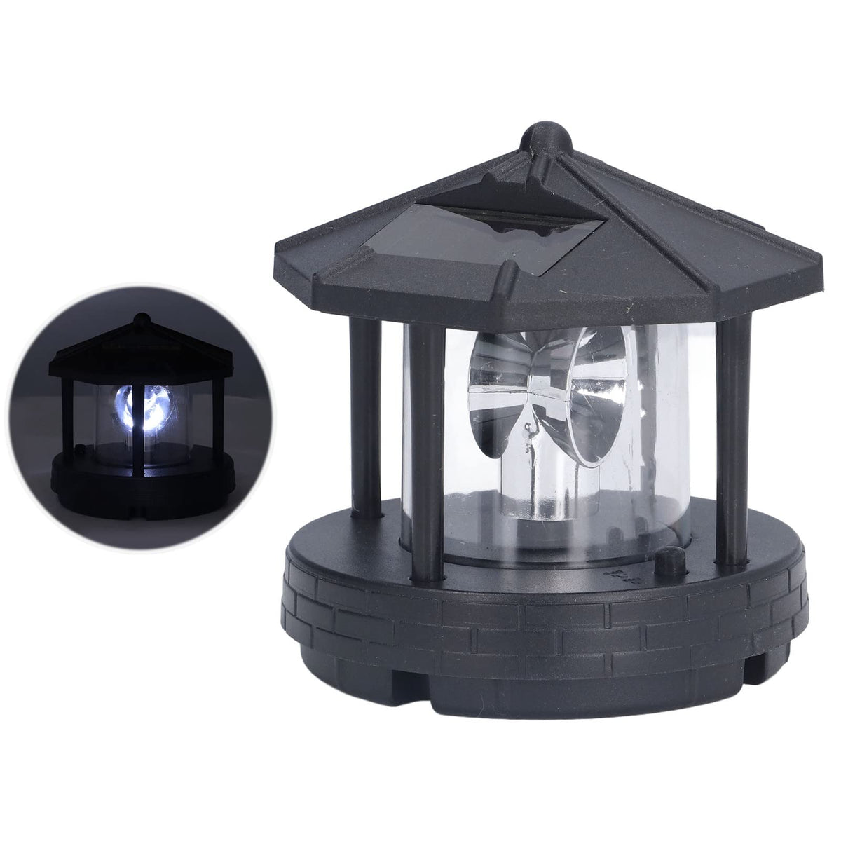 LED Solar Light, 360 Degree Rotating Waterproof Outdoor Lantern G3246