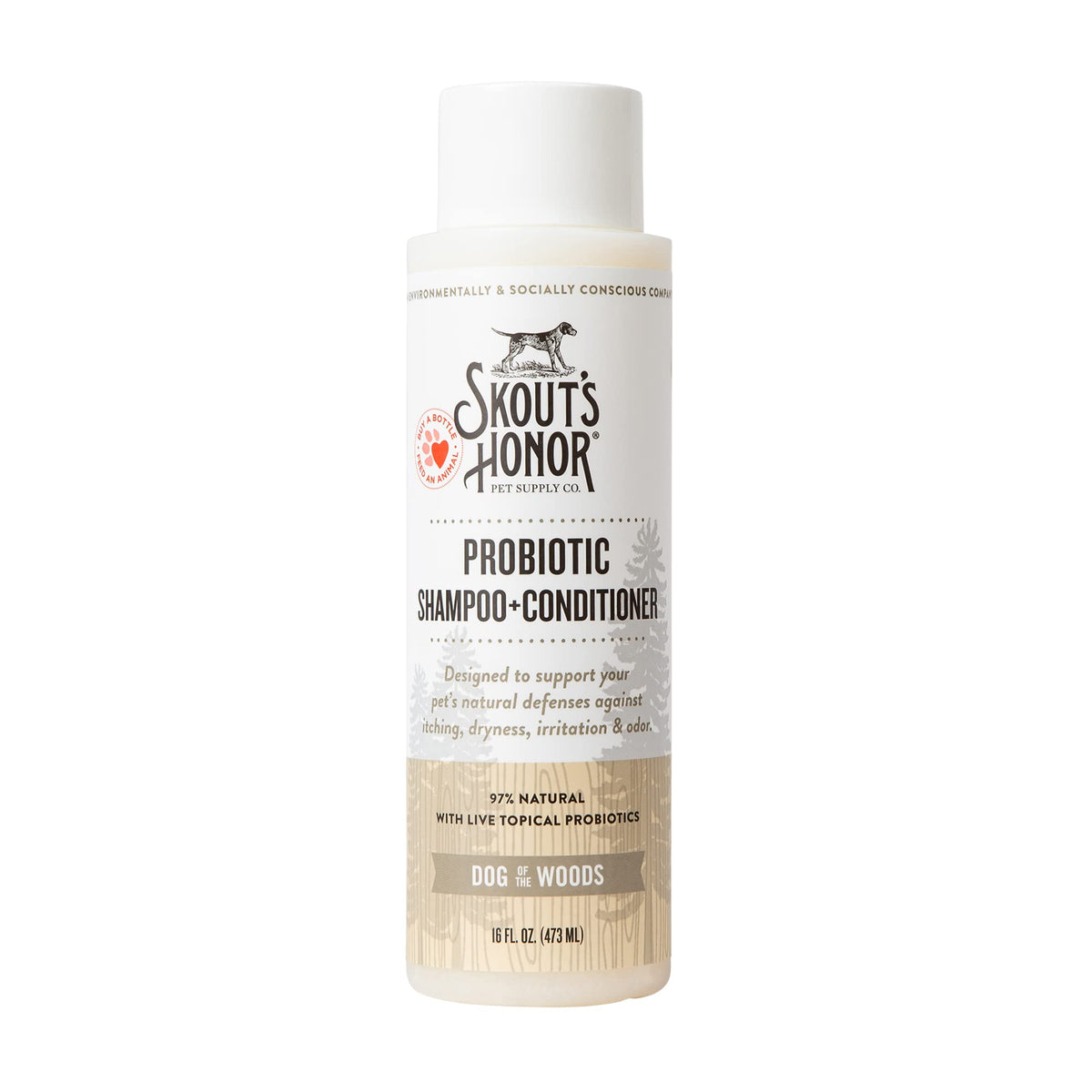 Probiotic Dog Shampoo and Conditioner 16 oz W695