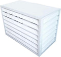 Aluminum Air Conditioner Fence Cover White 100*50*70cm C5201