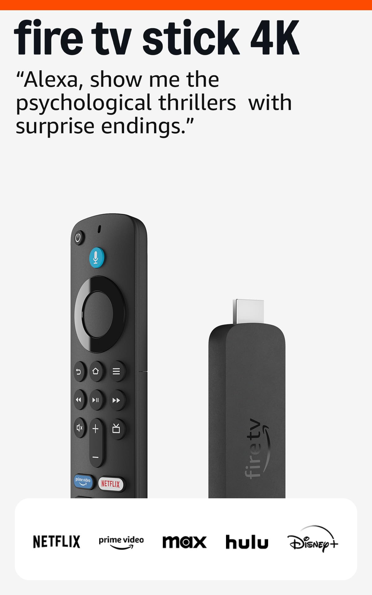 Like-New Fire TV Stick 4K with Wi-Fi 6 Z665