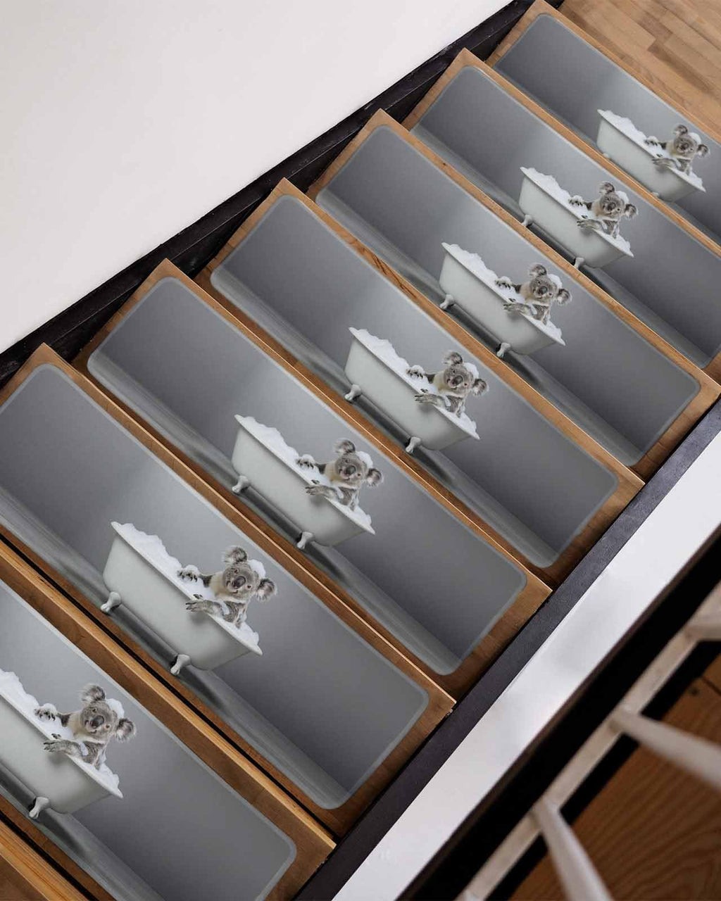 Non Slip Stair Treads Set of 10 30"x8" K299768