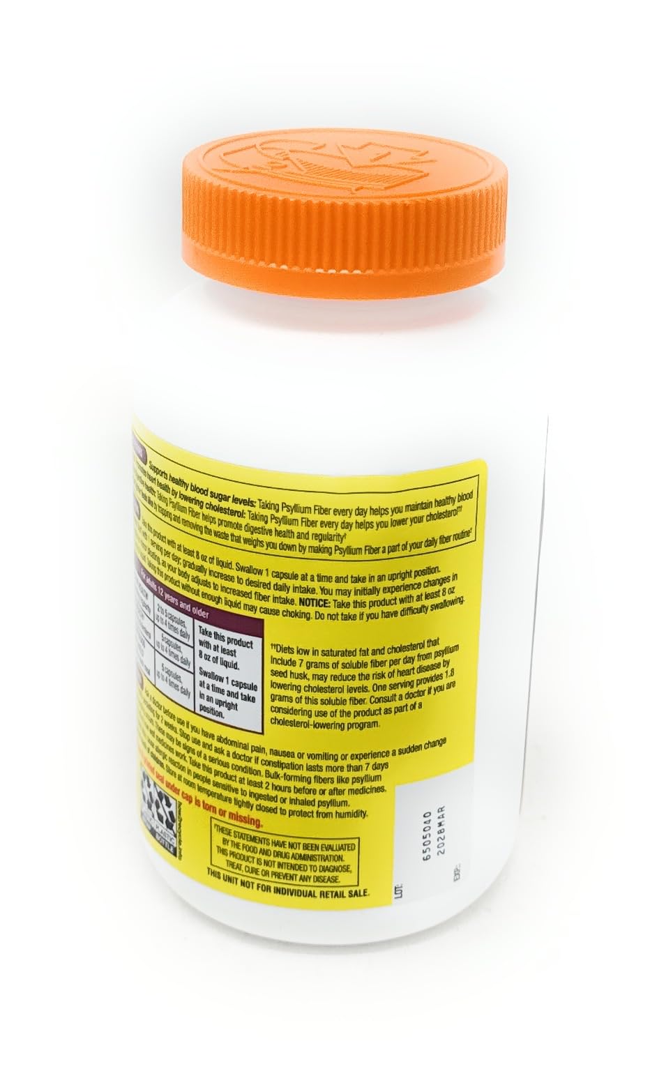 Fiber Supplement 360 Capsules K55991