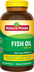 Fish Oil 1200 Mg 200 Liquid Softgels O452