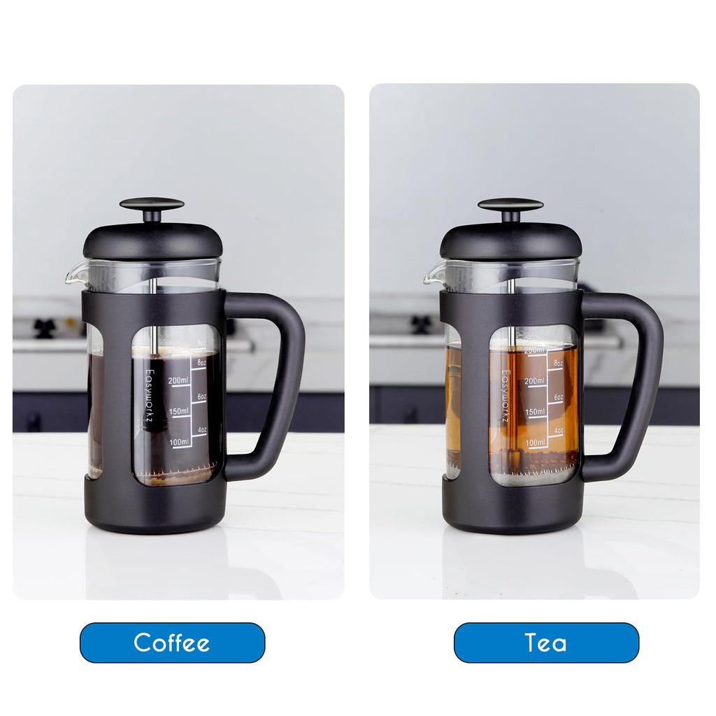 12 oz Borosilicate Glass French Press Y347