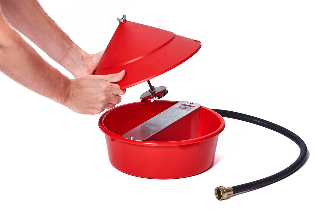 5 Quart Automatic Poultry Waterer with Cover R468896