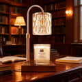 Height Adjustable Candle Warmer Lamp with Timer & Dimmer I56058