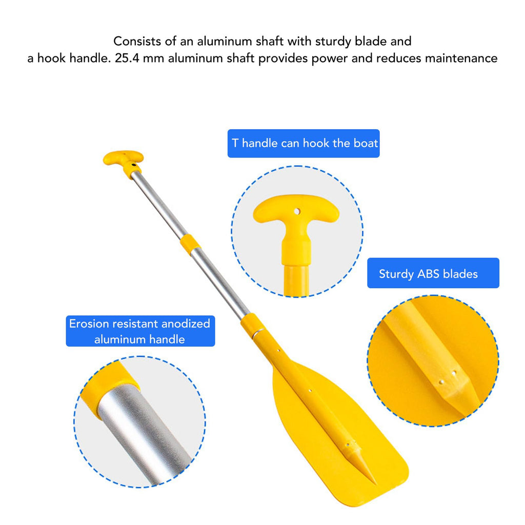 Pack of 2 Telescopic Kayak Paddles F7163