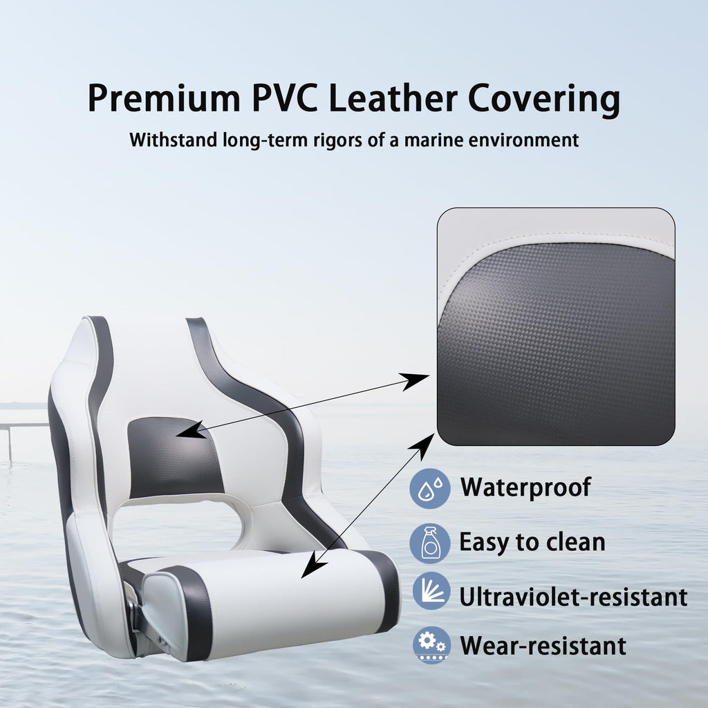 White Black Boat Seat G57686