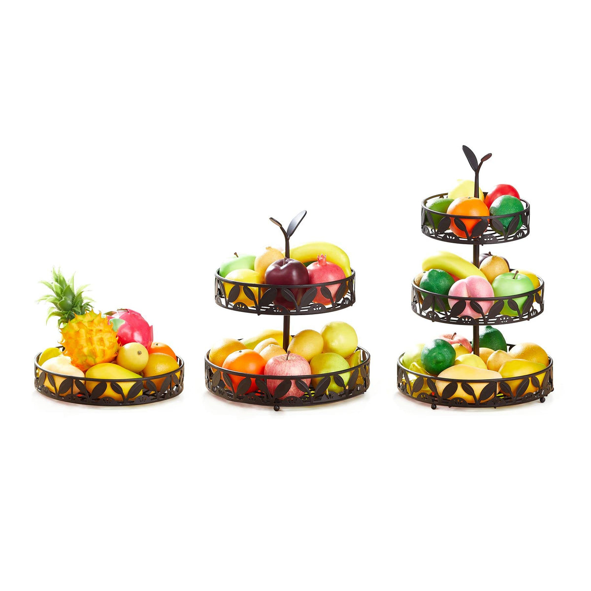 3 Tier Detachable Fruit Basket Stand O64260