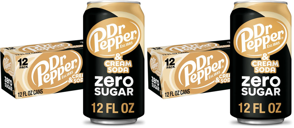 Zero Sugar Soda 12 fl. oz. Cans 12 Pack Pack of 2 V31863