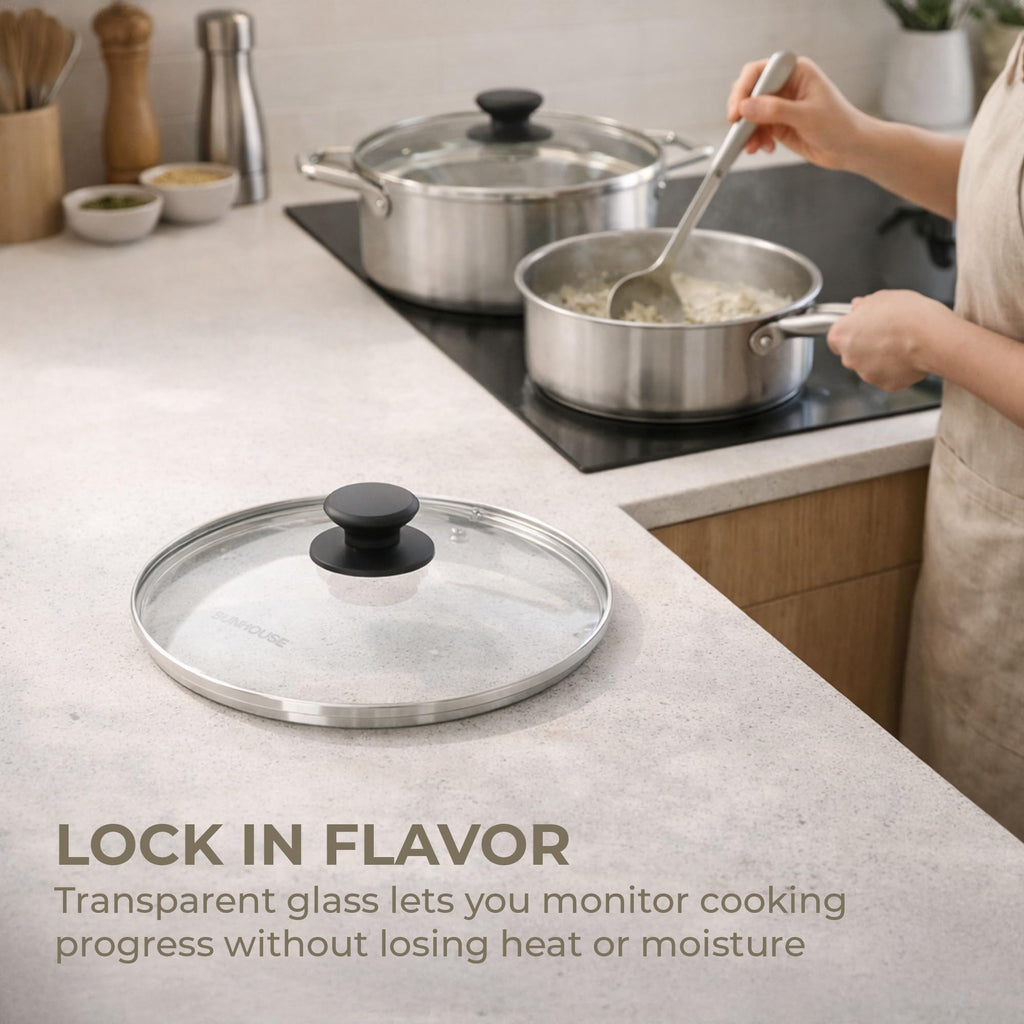 10 Inch Tempered Glass Pan Lid P370865