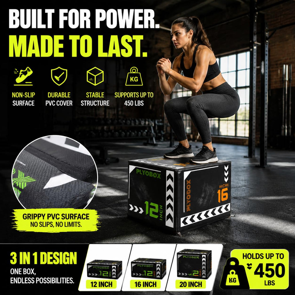 3-in-1 Foam Plyo Box B171161