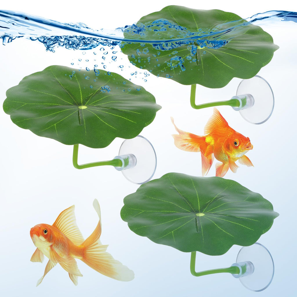 Betta Fish Leaf Hammock Suction Cup Aquarium Decor V738