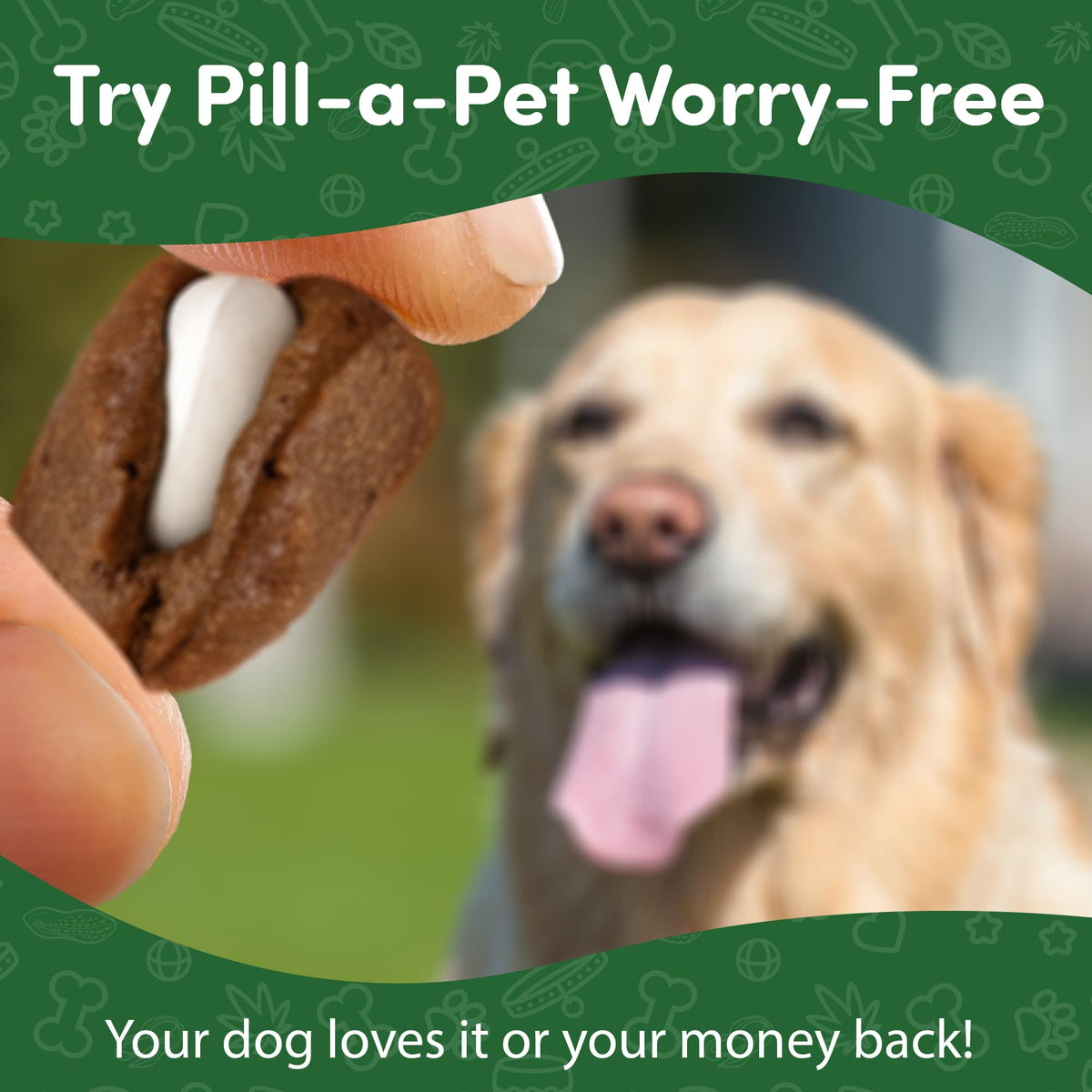 Bacon Flavor Dog Pill Wrap H370914