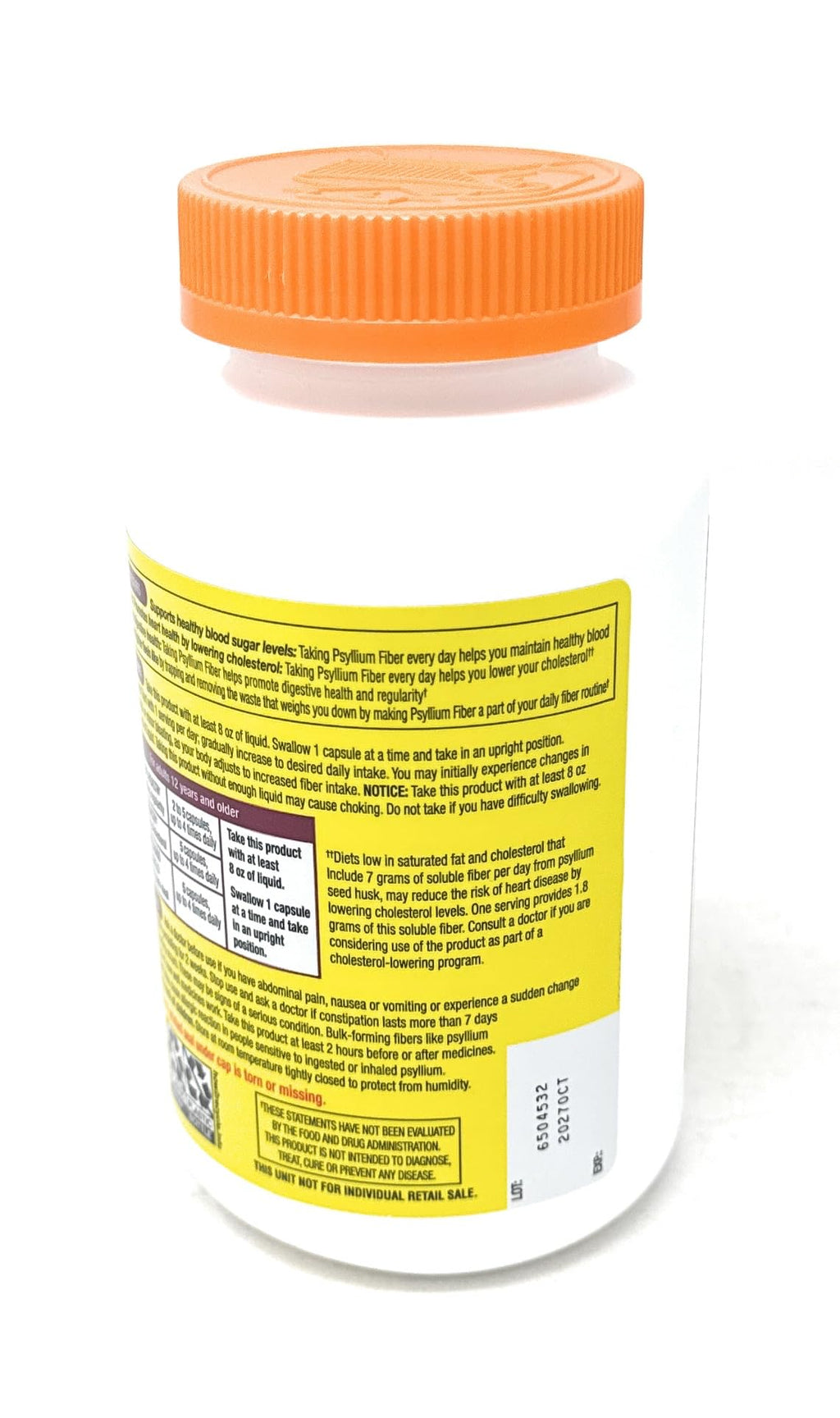 Fiber Supplement 360 Capsules K55991