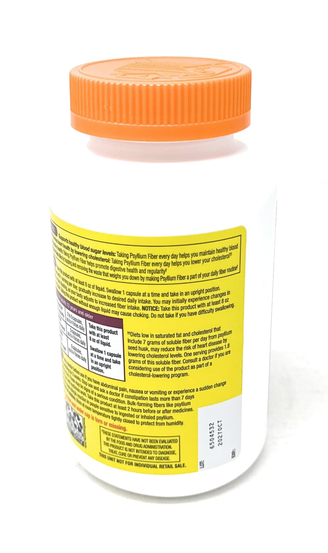 Fiber Supplement 360 Capsules K55991
