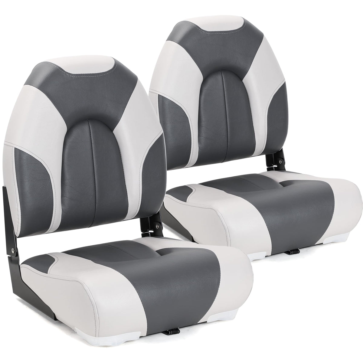 High Back Folding Boat Seats 2 Pack I581441