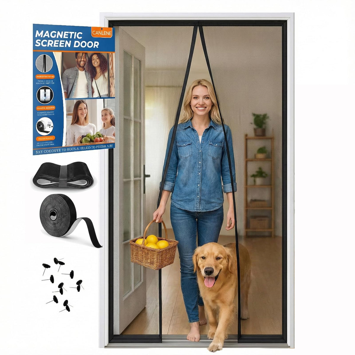 Magnetic Screen Door M383