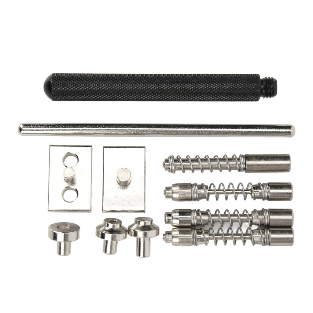12 Pcs Motorcycle Chain Breaker Riveting Tool Set with Storage Box V975