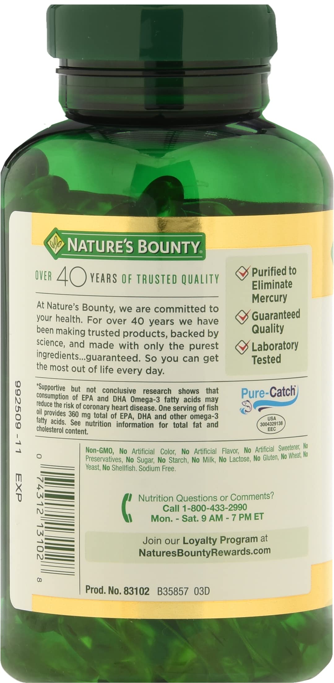 Fish Oil 200 Count A497