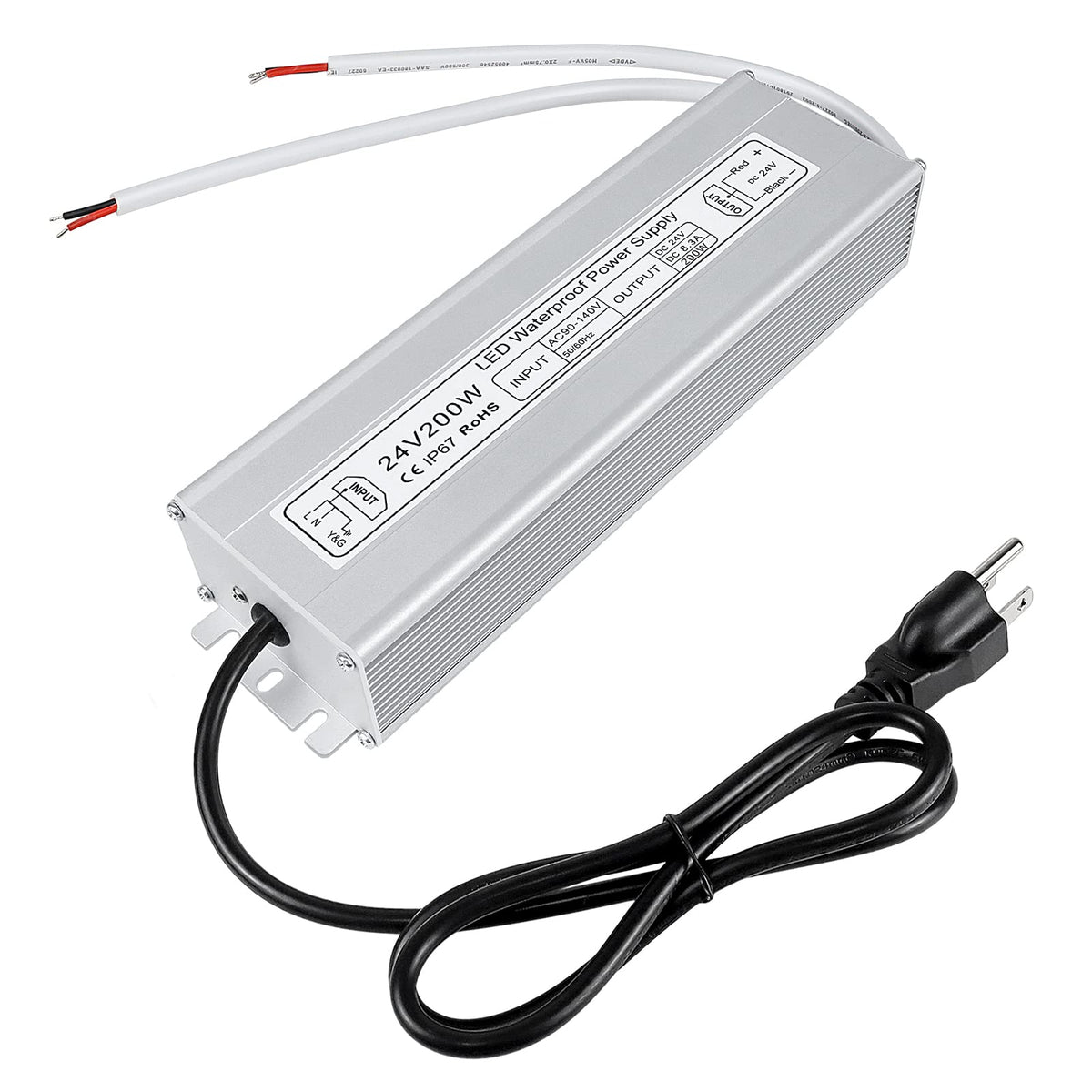 24V 200W IP67 Waterproof LED Power Supply Z428