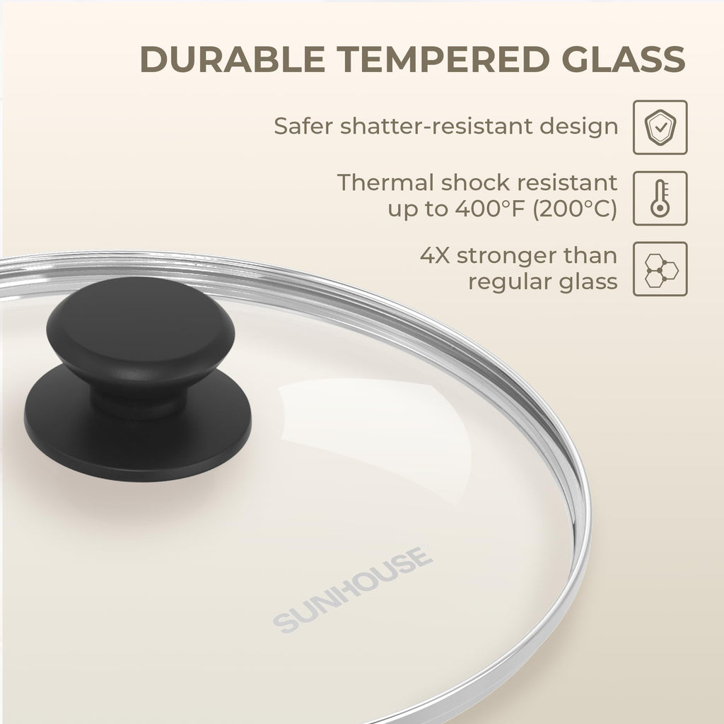 10 Inch Tempered Glass Pan Lid P370865