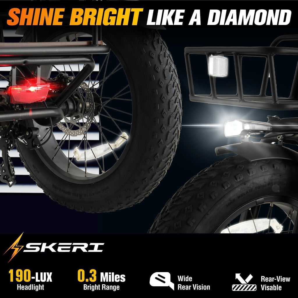 750W Folding Fat Tire Electric Tricycle A546698