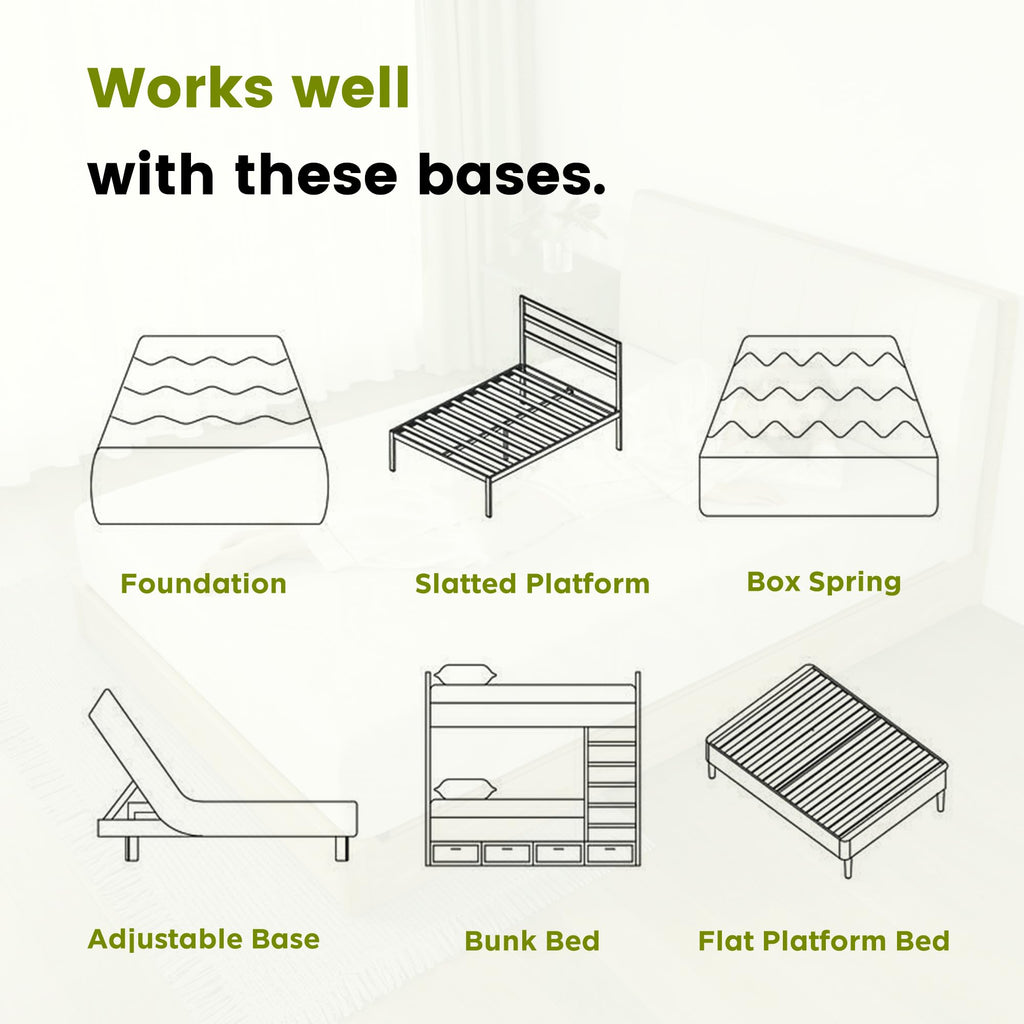 6 Inch Twin Memory Foam Mattress I169