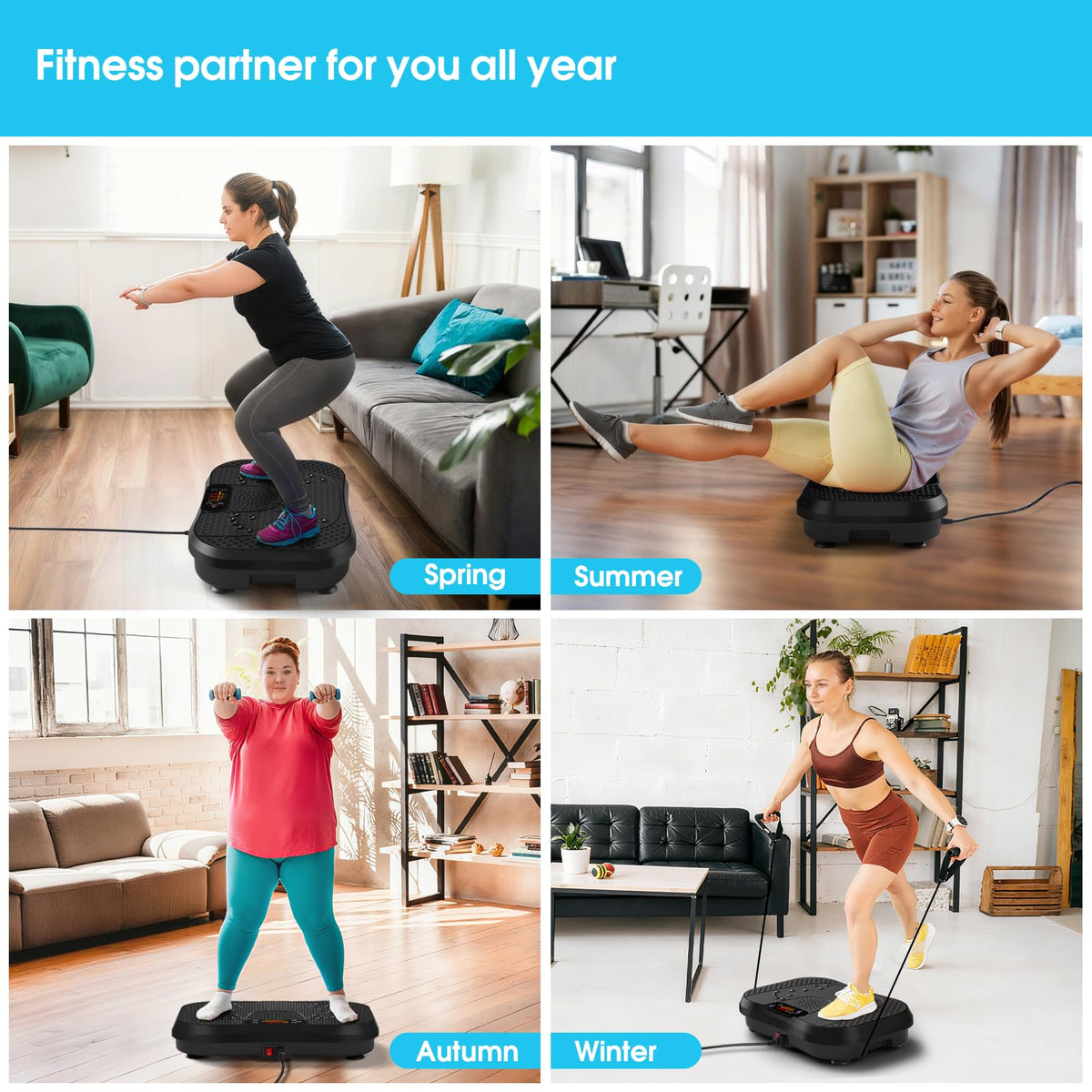 Vibration Plate Exercise Machine R413