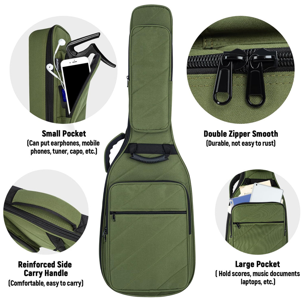 Electric Guitar Bag with 3 Pockets O964