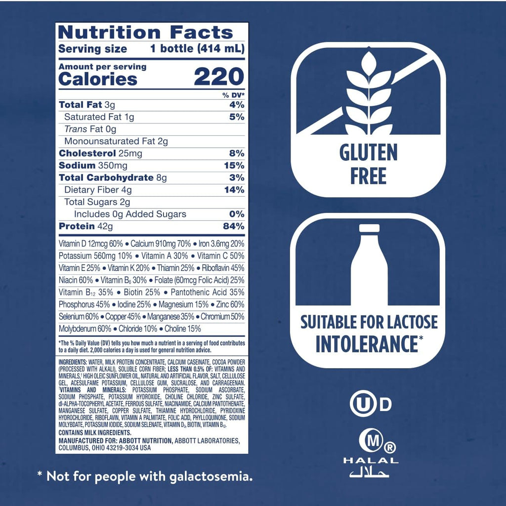 Milk Chocolate Protein Shake 12 Pack N83505
