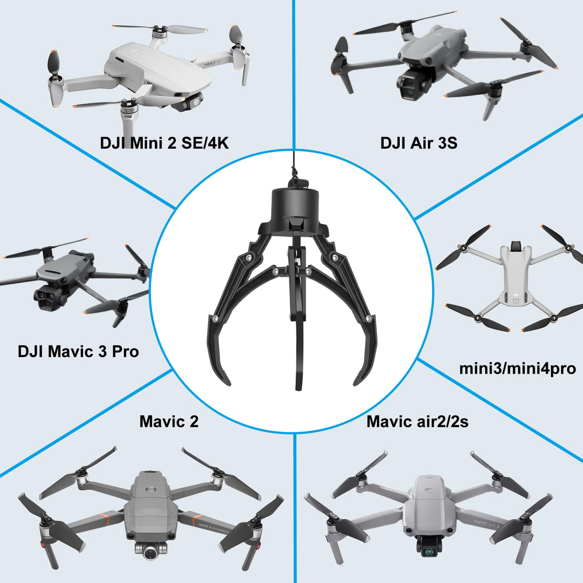 Drone Airdrop System Payload Carrier N99147