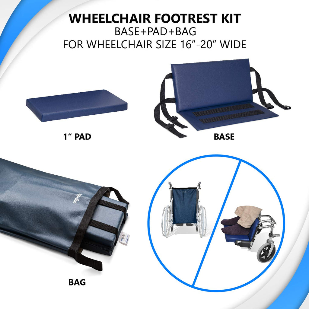 Wheelchair Foot-Rest Extender Elevating Pad W668